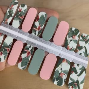 Nail wrap - Forrest pink